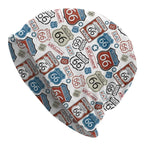 Route 66 America Road Vintage Beanie Skullies Hats