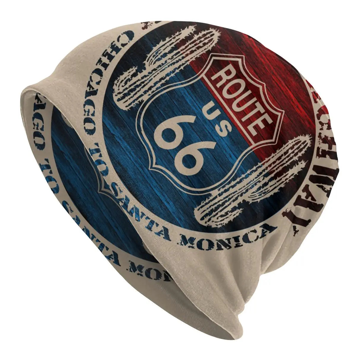 Route 66 America Road Vintage Beanie Skullies Hats