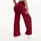 Comfort Flared Leggings Yoga Tights Casual Gym Pilates Sports Fitness