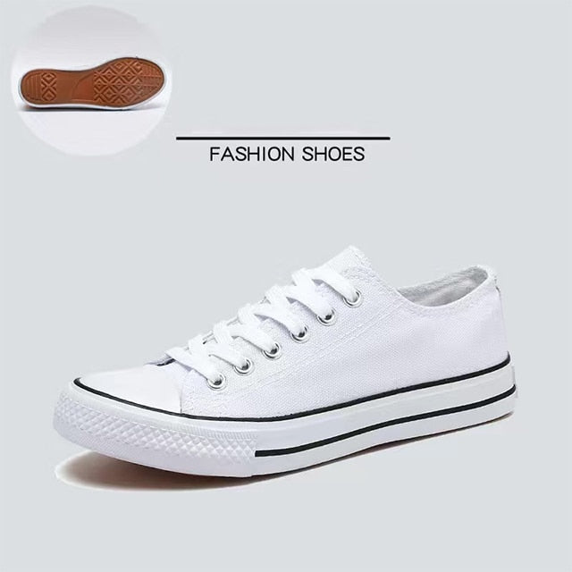 Classic Canvas Sneakers Everyday Streetwear Women & Men