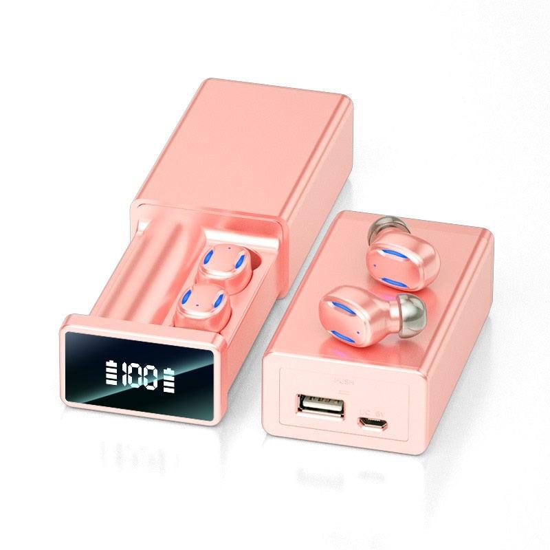 Wireless Earphones With Pop-Out Magnetic Charging Case v5.3 Earbuds Headset Headphones