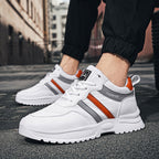 Elevator Platform Height Boosting Sports Sneakers - Lift Height 6cm Stand Tall