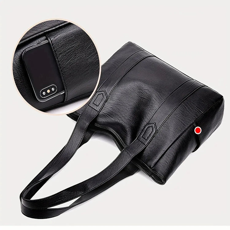 Vintage Large Capacity Classic Tote Handbag Retro Shoulder Bag-Keep Melbourne Marvellous Official Store