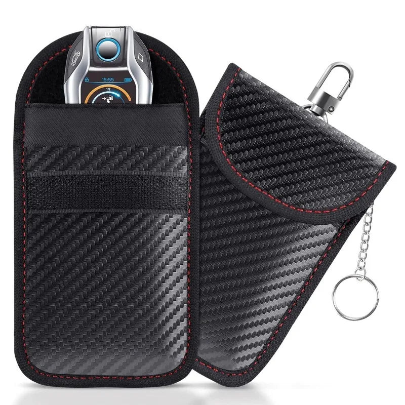 Signal Blocking Pouch Car Keys | Protect RFID Attacks Case