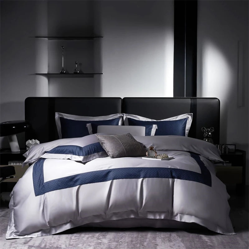 Luxury Hotel Quality Bed Set 1000TC Egyptian Cotton Bedding Sheets Doona Quilt Duvet Cover