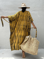 Beach Wrap Bikini Swimwear Cover Up Kimono-Style Resort Wear Sarong