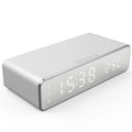Wireless Phone Fast Charging Bedside Station Dock and Alarm Clock