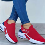 Slip-on Sneakers Breathable Walking Wedges Slides