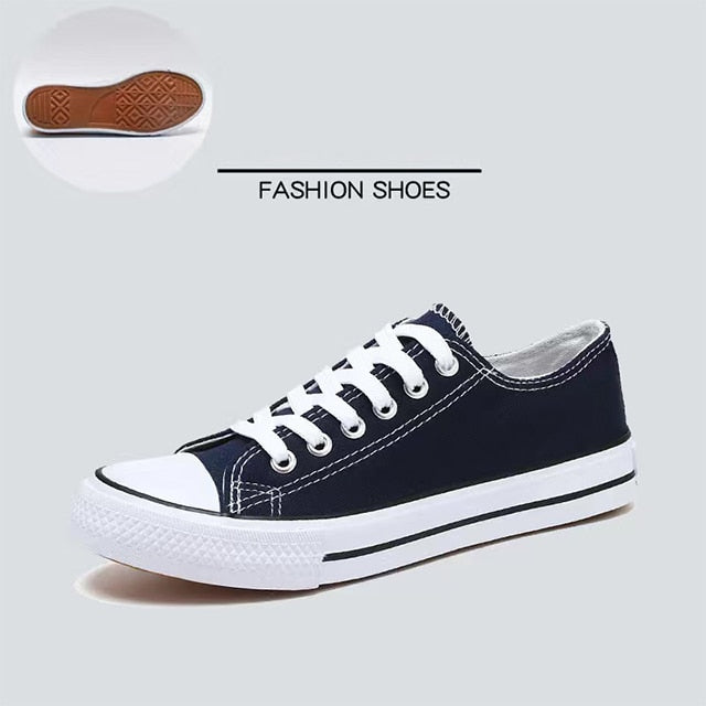 Classic Canvas Sneakers Everyday Streetwear Women & Men