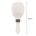 Pet Food Scoop With Digital Weighing Reader Scales Screen