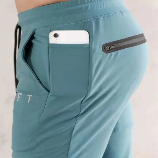 Sports Activewear Pants With Phone Pocket Gym Casual Streetwear