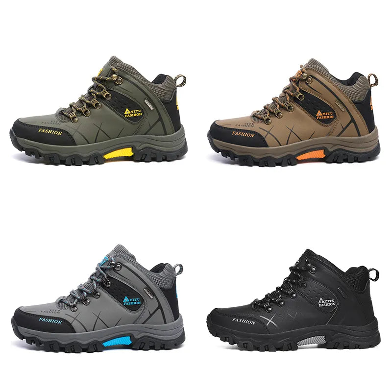 Trekking Hiking Boots Outdoor Mountain Walking Shoes