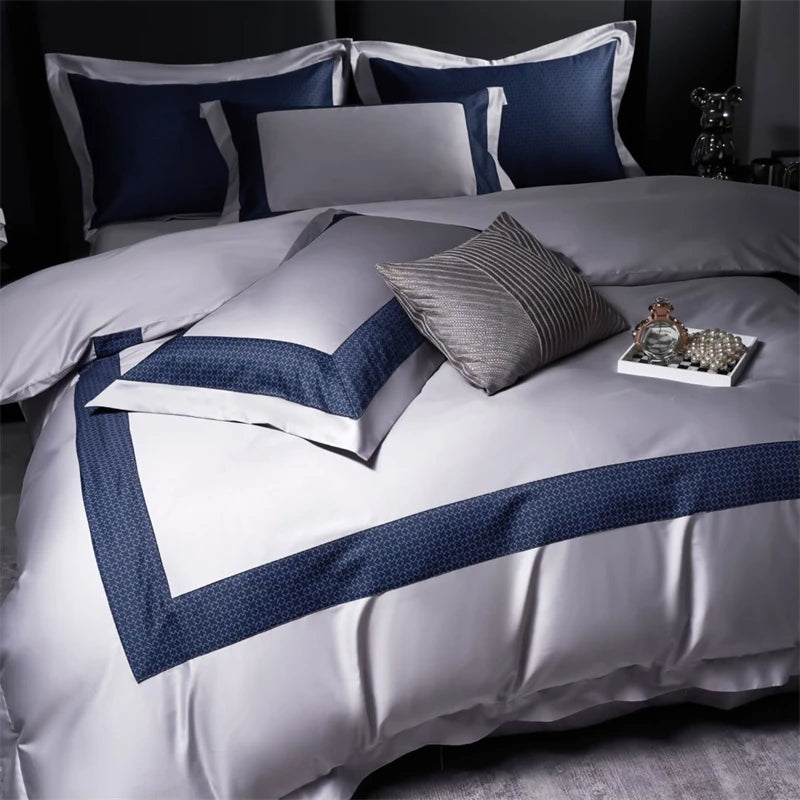 Luxury Hotel Quality Bed Set 1000TC Egyptian Cotton Bedding Sheets Doona Quilt Duvet Cover