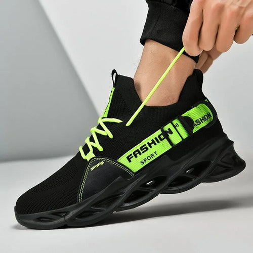Air Mesh Sneakers Blade Shock Absorbing Runners Athletic Kicks
