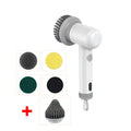 Cleaning Spin Scrub Brush USB Charging Spinning Cleaning Tool Kitchen Dishwashing Bathroom Tiles Home House New Upgraded Model