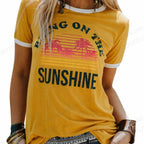 "Bring On The Sunshine" Women's Sun Loving T-shirt