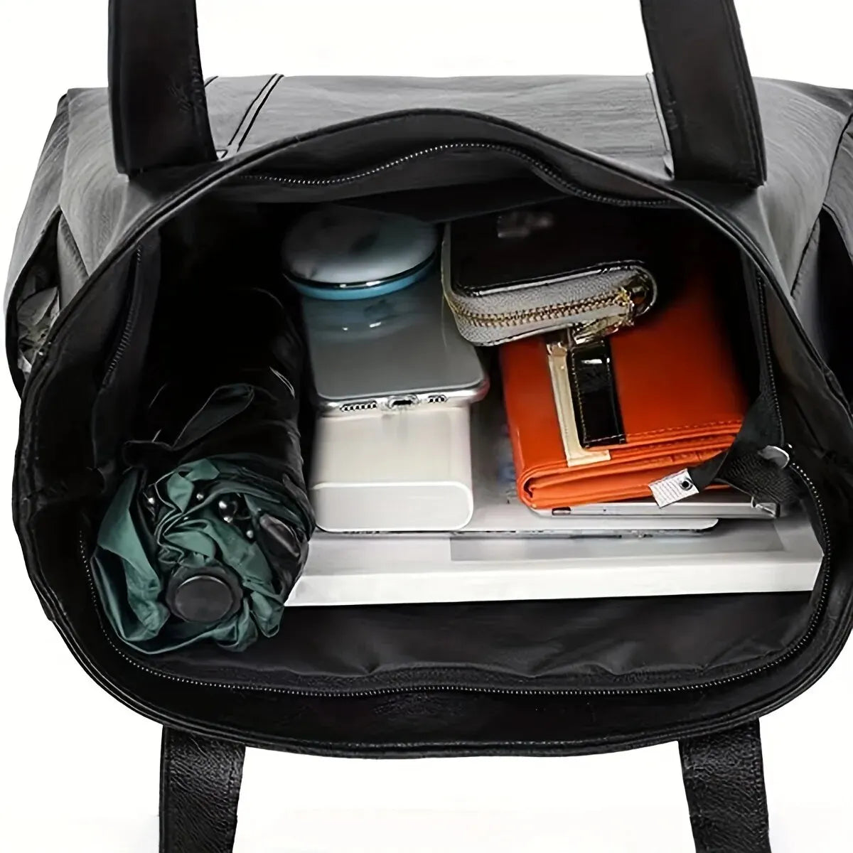 Vintage Large Capacity Classic Tote Handbag Retro Shoulder Bag