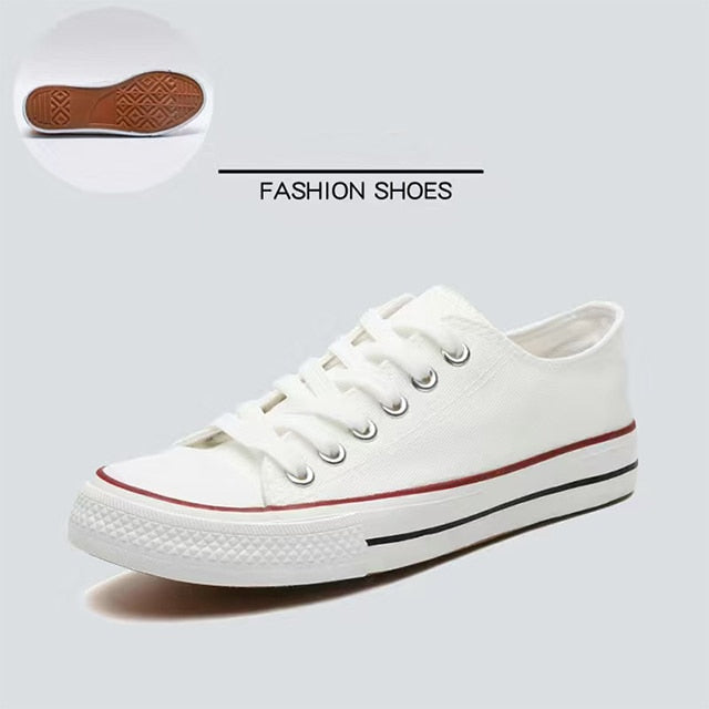 Classic Canvas Sneakers Everyday Streetwear Women & Men