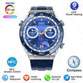 Smartwatch GPS Compass NFC ECG+PPG Health Fitness Tracker Heart Monitor Bluetooth Calling