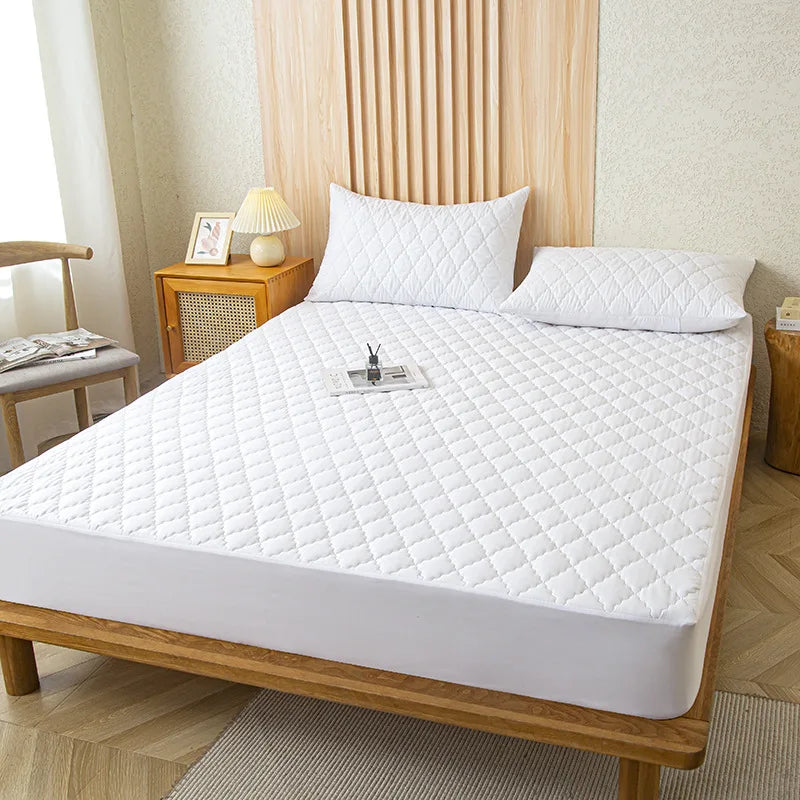 Waterproof Mattress Cover Bed Protector Fitted Sheet Single/Double Multi Sizes