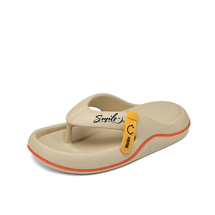 Thongs Soft EVA Flip-Flops Summer Beach Slides Casual Non-Slip Bathroom Shoes