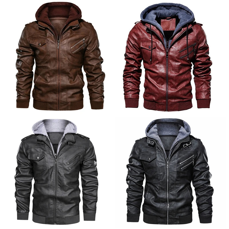 Mountainskin Aviator Jacket With Detachable Hood / Outwear