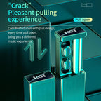 Wireless Earphones With Pop-Out Magnetic Charging Case v5.3 Earbuds Headset Headphones