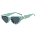 V-Frame Cateye Sunglasses Women's