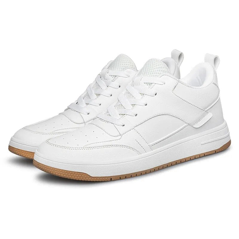 Platform Sneakers Boost Height 8cm Elevator Shoes