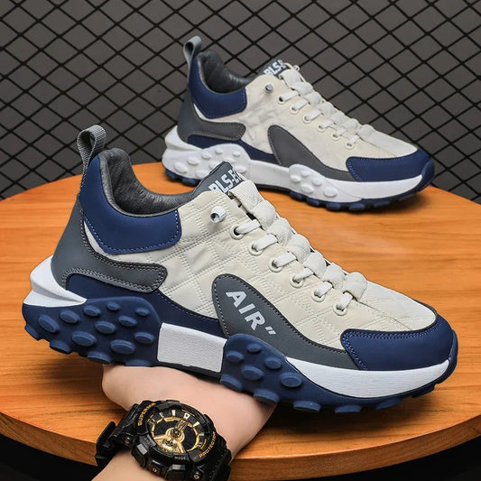 New Style Sneakers Elevated AIR Logo Thick-Sole Runners