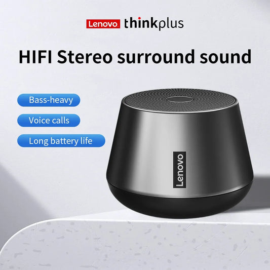 Portable Outdoor Speaker Bluetooth Lenovo K3 Pro Wireless Music Player HiFi Stereo Sound Subwoofer