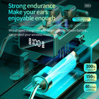 Wireless Earphones With Pop-Out Magnetic Charging Case v5.3 Earbuds Headset Headphones