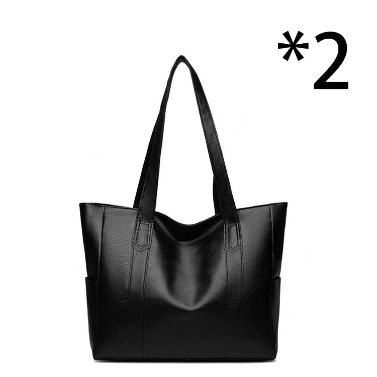 Vintage Large Capacity Classic Tote Handbag Retro Shoulder Bag-Keep Melbourne Marvellous Official Store