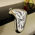 Dali Melting Wall Clock Salvador Dali Style Home Decor Office Supplies