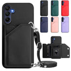 Samsung Galaxy Phone Cover Crossbody Lanyard Case With Shoulder Strap