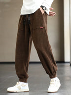 Baggy Corduroy Retro Streetwear Loose Harem Pants Plus Sizes