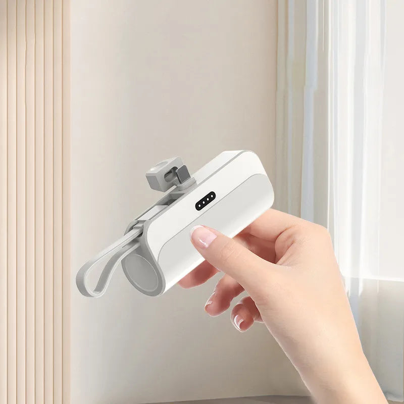Fast Charger Mini Power Bank Mobile Phone Pocket Battery