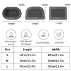 Super Absorbent Bath Mat Quick Drying Non Slip Magic Bathroom Kitchen Floor Rug