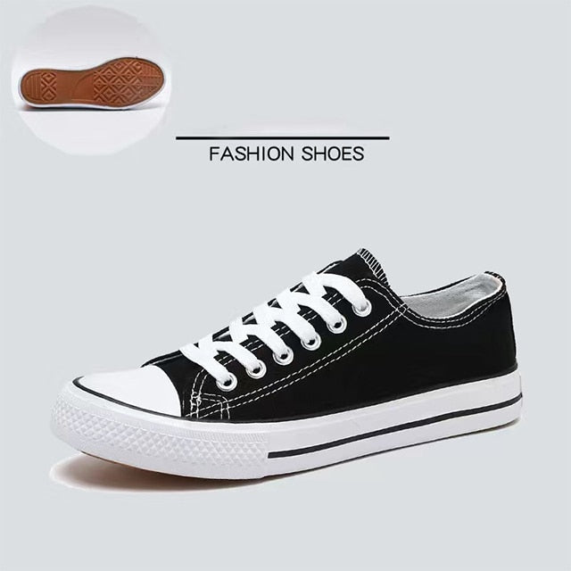 Classic Canvas Sneakers Everyday Streetwear Women & Men