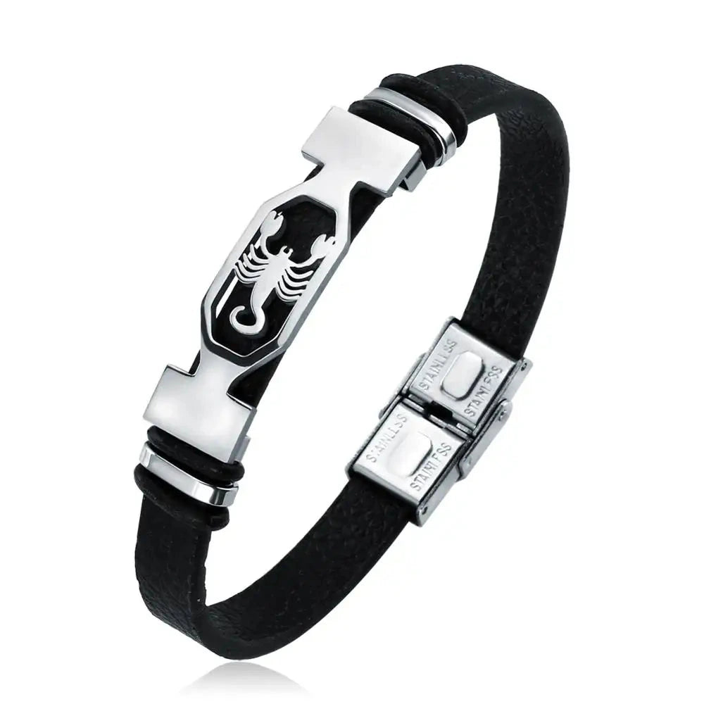 Star Sign Bracelet Zodiac Astrology Gift for Men & Women