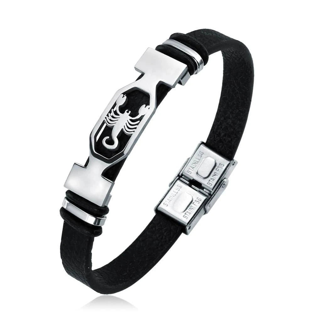 Star Sign Bracelet Zodiac Astrology Gift for Men & Women