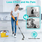 Scrub Brush Electric Bathroom Wireless Spin Cleaning Rechargeable
