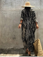 Beach Wrap Bikini Swimwear Cover Up Kimono-Style Resort Wear Sarong