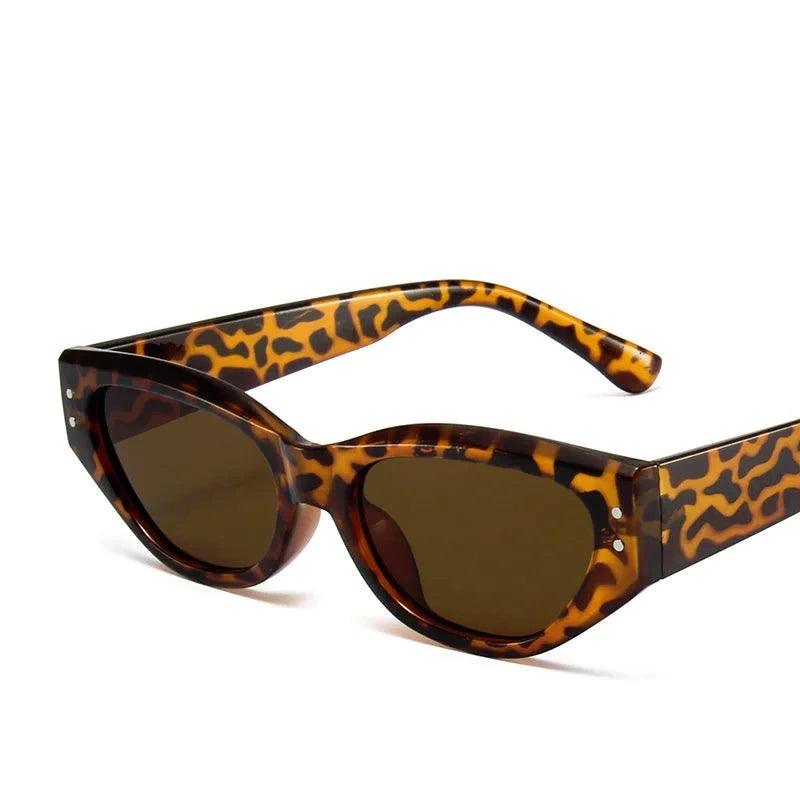Retro Cat Eye Sunglasses Women's Vintage UV400