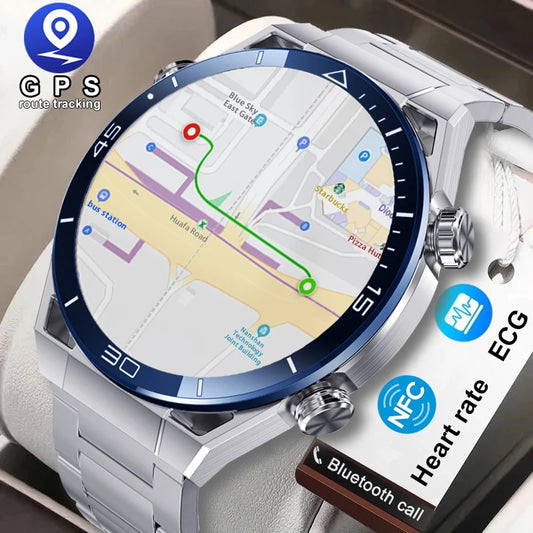 Smartwatch GPS Compass NFC ECG+PPG Heart Health Fitness Tracker Bluetooth Calling