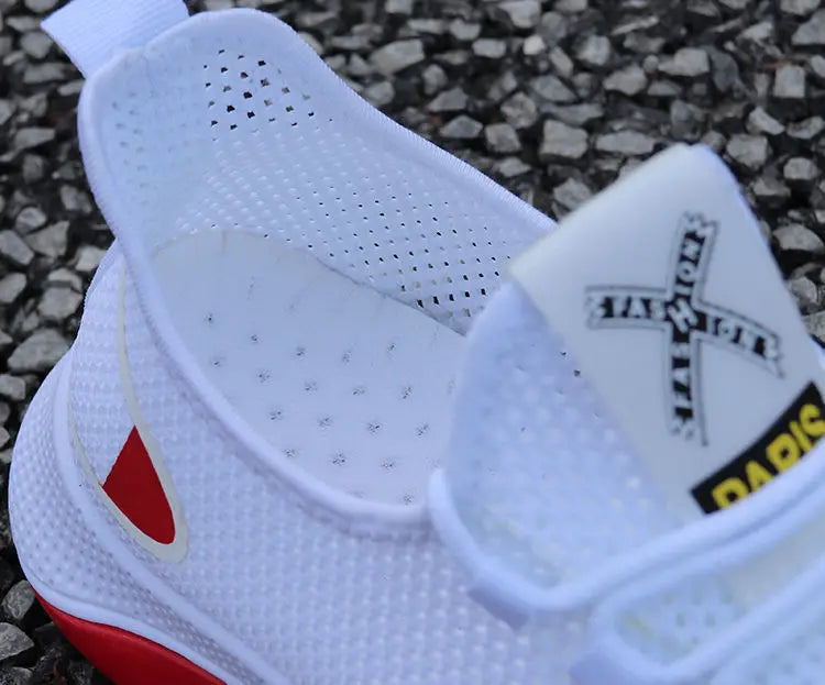 Super Lightweight AirMesh Sneakers Breathable Casual Hollow Mesh Weave Pattern