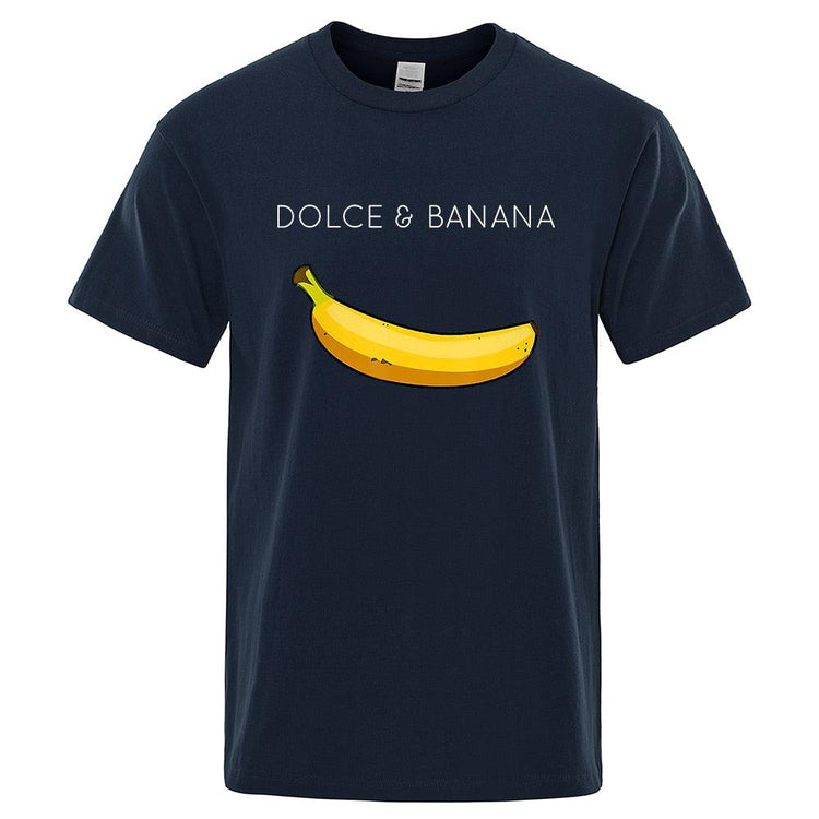 "Dolce & Banana" T-shirt Funny Summer Gifts Fashion Top