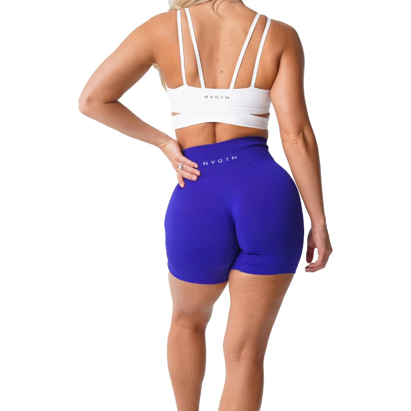 Butt-Shaping Seamless Pilates Shorts Shapewear Yoga Crossfit Workout Activewear Gym Tights