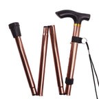 Foldable Walking Stick Adjustable Lightweight Aluminium Cane