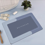 Super Absorbent Bath Mat Quick Drying Non Slip Magic Bathroom Kitchen Floor Rug